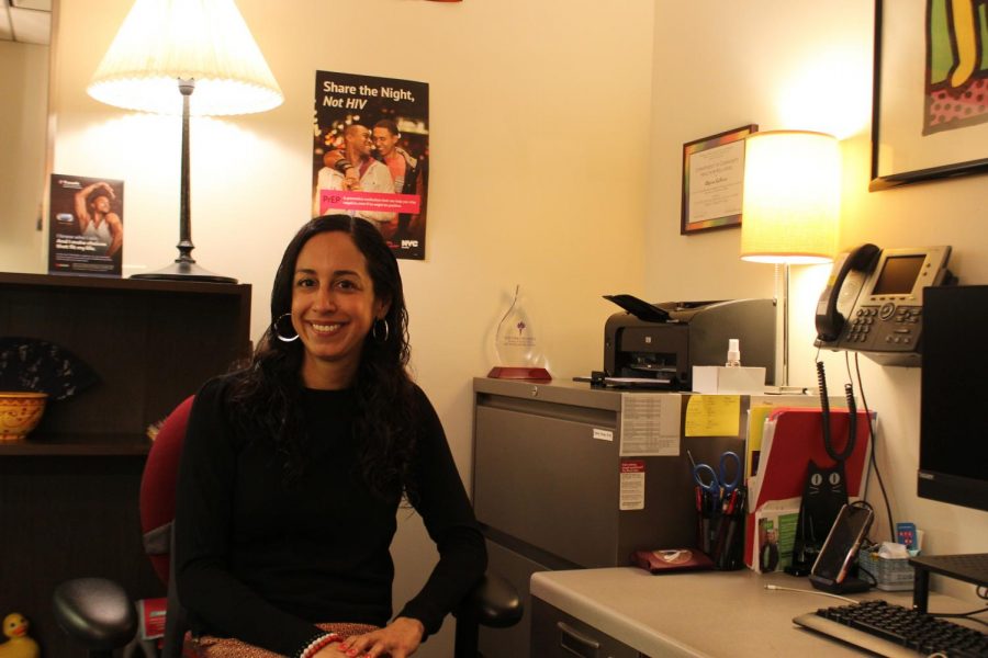 NYU's Sexpert, Alyssa LaFosse, is a trained resource for students to consult about their sexual health. (Photo by Aleksandra Goldberg)